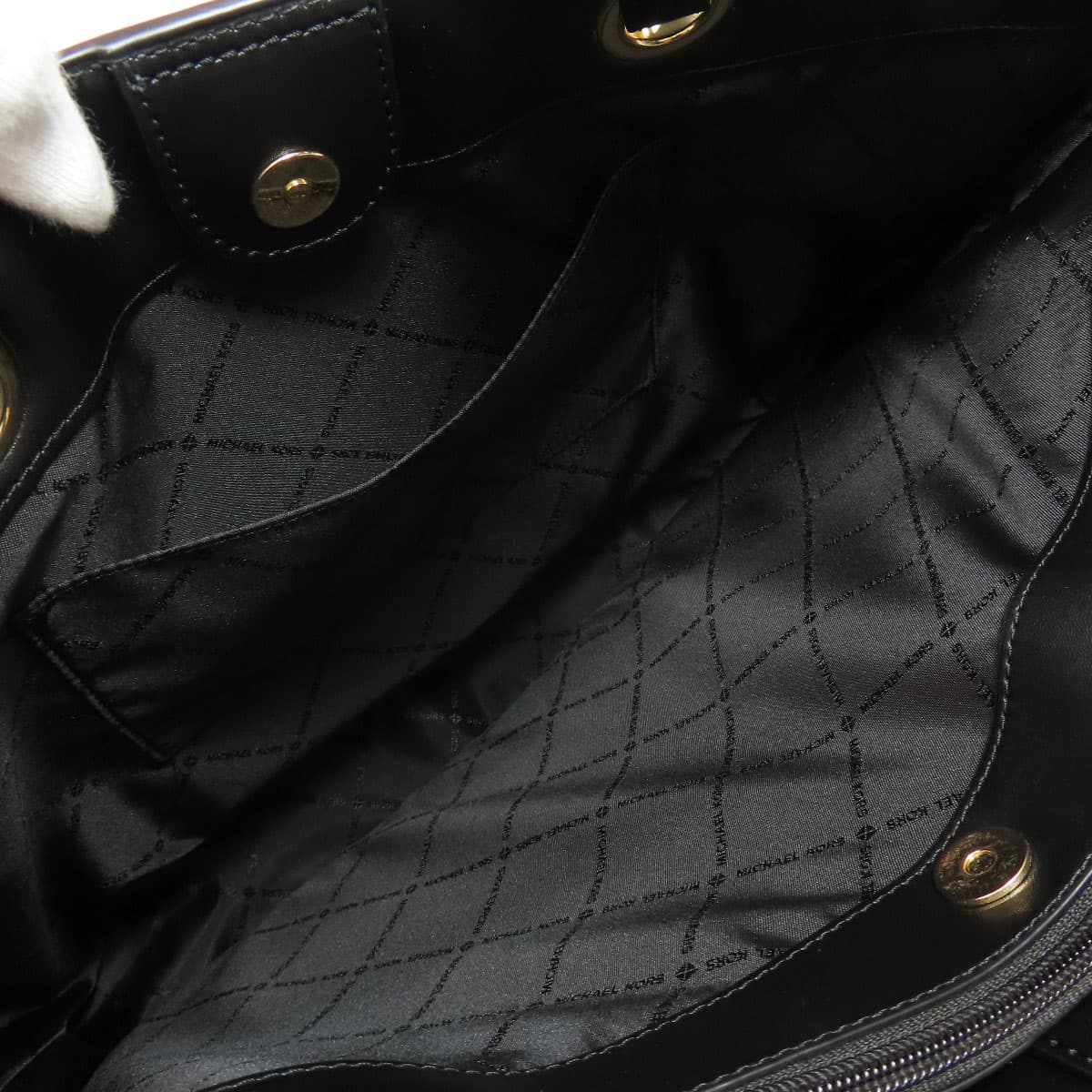 Michael Kors Logo Tote Bag Leather Women's [Used] [Michael Kors] 5