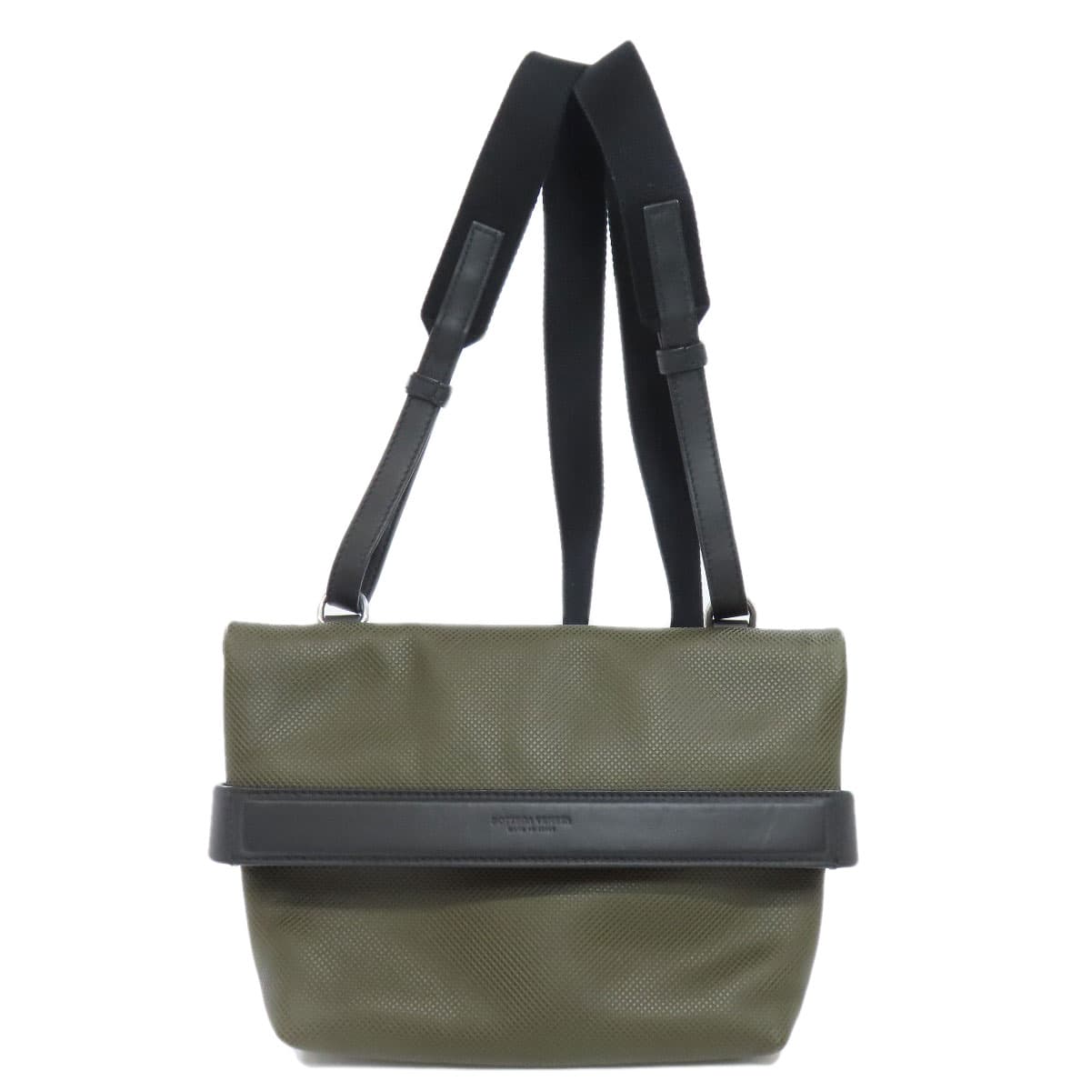 Bottega Veneta Logo Shoulder Bag PVC Women's [Used] [BOTTEGA VENETA]