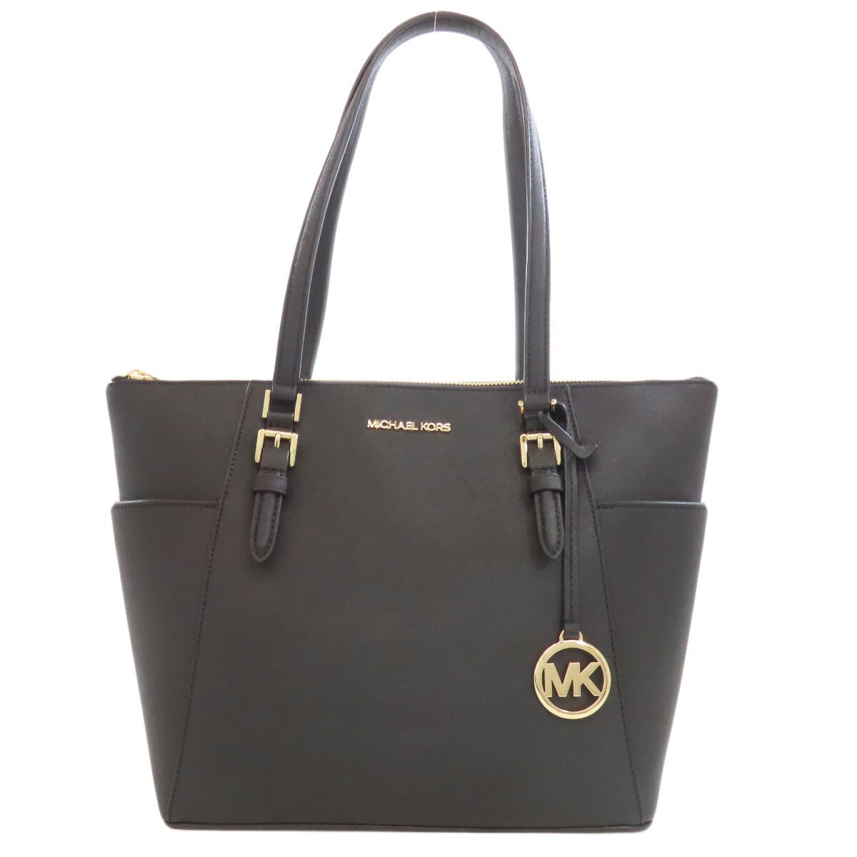 Michael Kors Logo Tote Bag PVC for Women [Used] [Michael Kors]