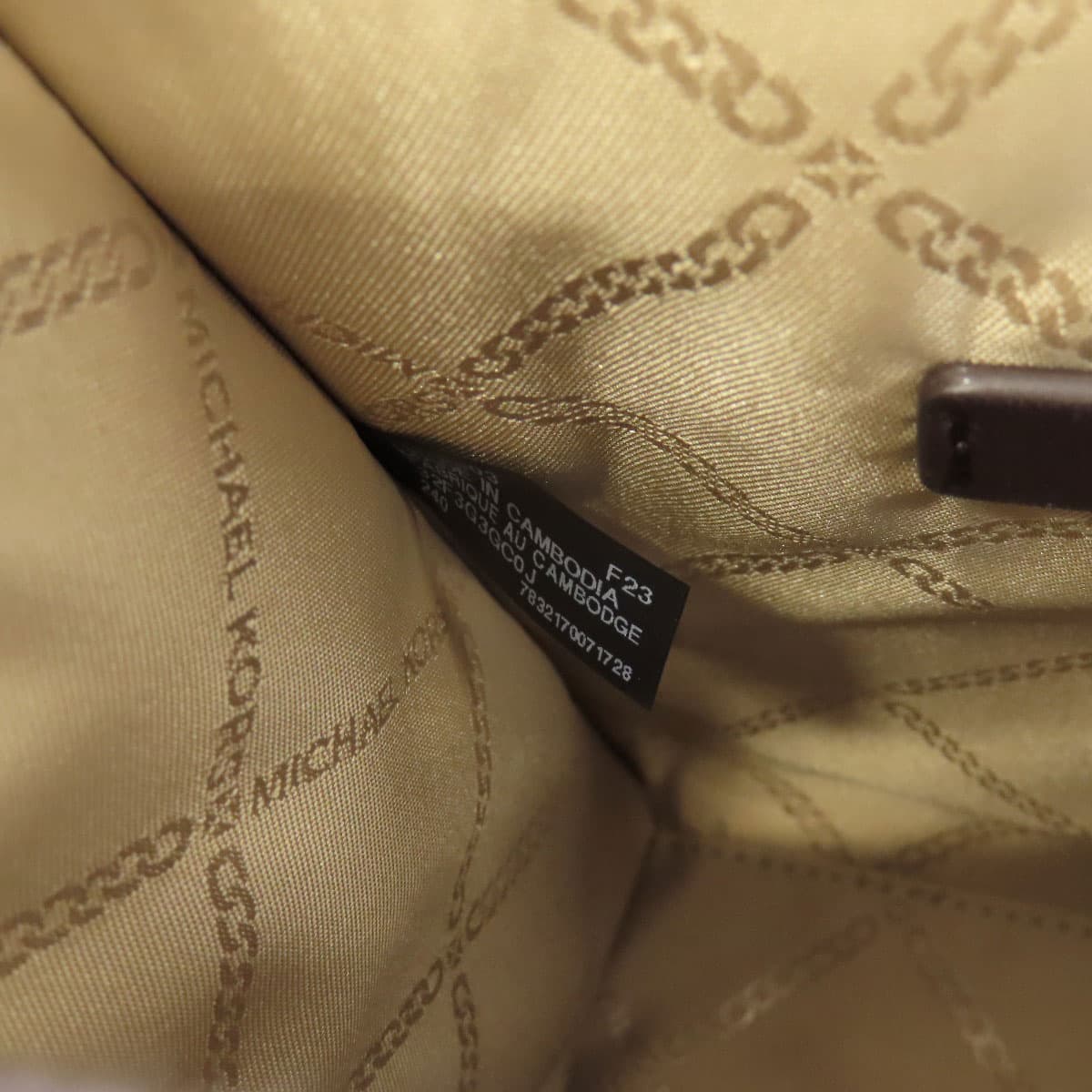 Michael Kors GIGI 2WAY Handbag Canvas Ladies [Used] [Michael Kors] 7