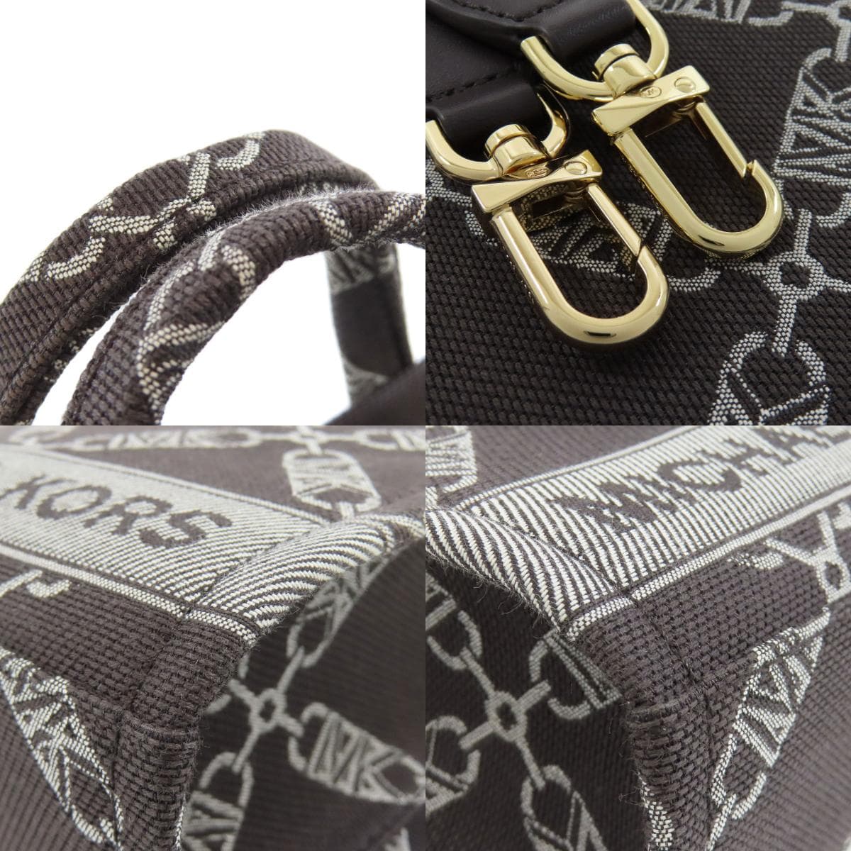 Michael Kors GIGI 2WAY Handbag Canvas Ladies [Used] [Michael Kors] 9