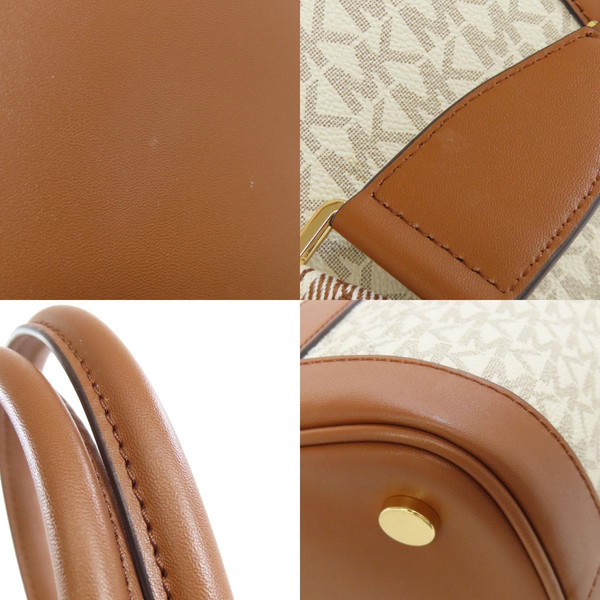 Michael Kors MK Signature 2WAY Tote Bag PVC Ladies [Used] [Michael Kors] 9