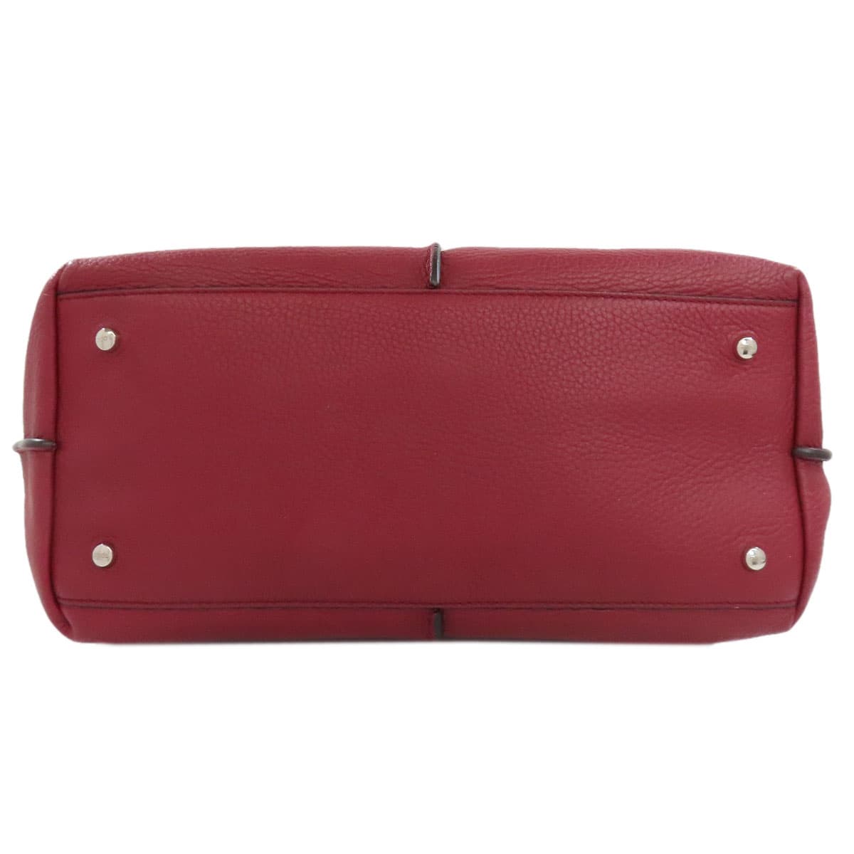 Tod's Simple Design Tote Bag Leather Ladies [Used] [TODS] 4