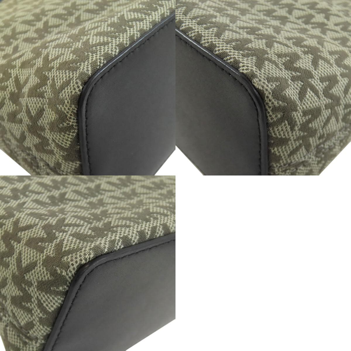 Michael Kors MK Signature Shoulder Bag Canvas/Leather Women's [Used] [Michael Kors] 10