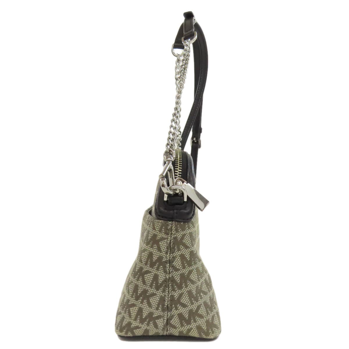 Michael Kors MK Signature Shoulder Bag Canvas/Leather Women's [Used] [Michael Kors] 3