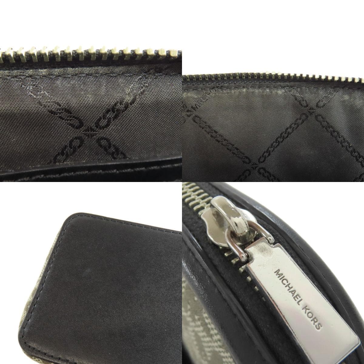 Michael Kors MK Signature Shoulder Bag Canvas/Leather Women's [Used] [Michael Kors] 8