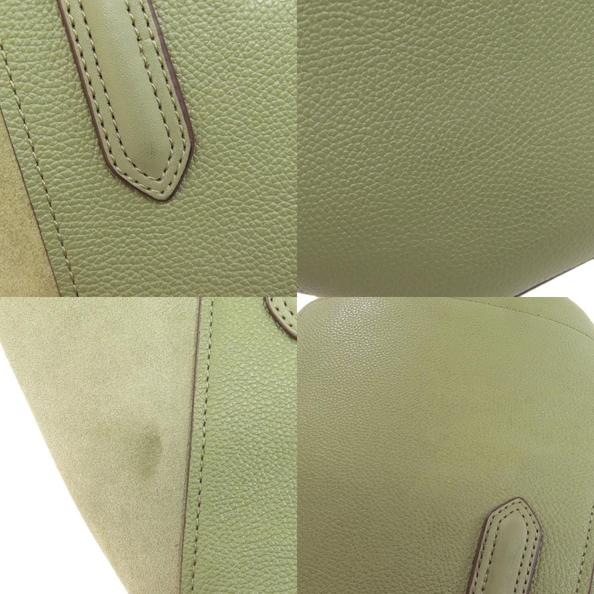 Michael Kors Logo Tote Bag Leather/Suede for Women [Used] [Michael Kors] 8