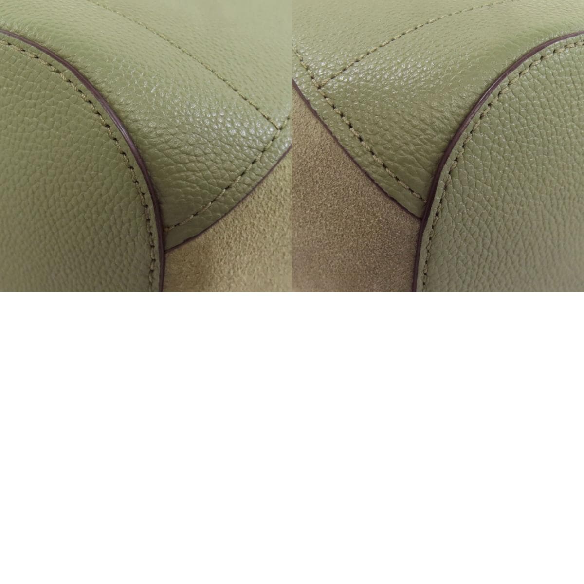 Michael Kors Logo Tote Bag Leather/Suede for Women [Used] [Michael Kors] 10