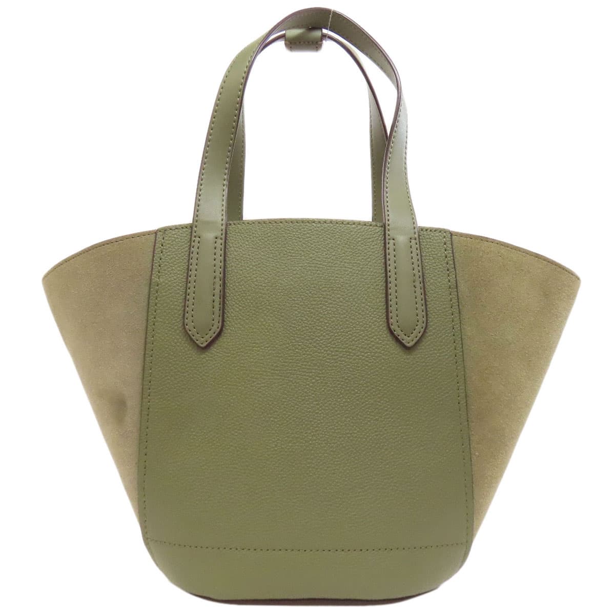 Michael Kors Logo Tote Bag Leather/Suede for Women [Used] [Michael Kors] 2