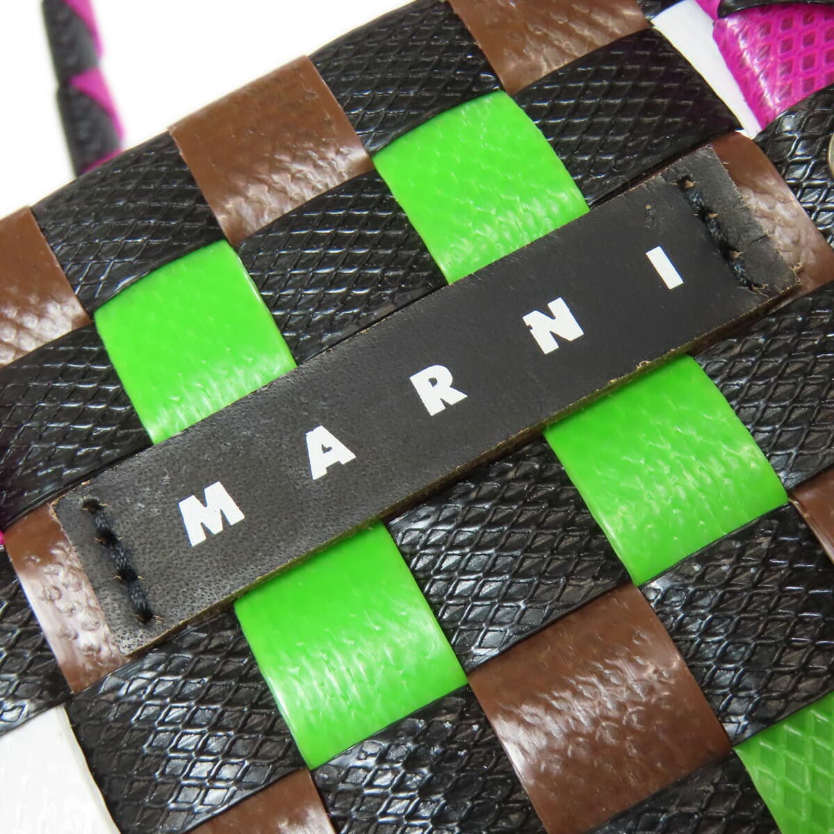 Marni basket bag handbag polypropylene ladies [Used] [MARNI] 6