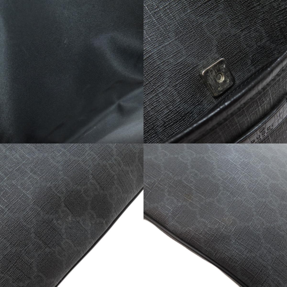 Gucci 162904 GG Supreme Shoulder Bag PVC Ladies [Used] [GUCCI] 162904 8