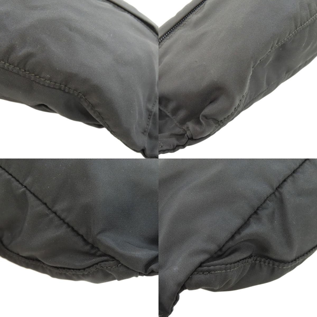 Prada logo metal fittings hip bag / waist bag made of nylon material for women [Used] [PRADA] 10