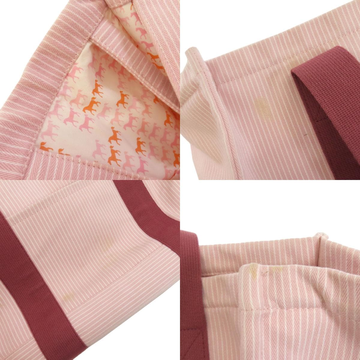 Hermes Mother's Bag Tote Bag Canvas Ladies [Used] [HERMES] 7