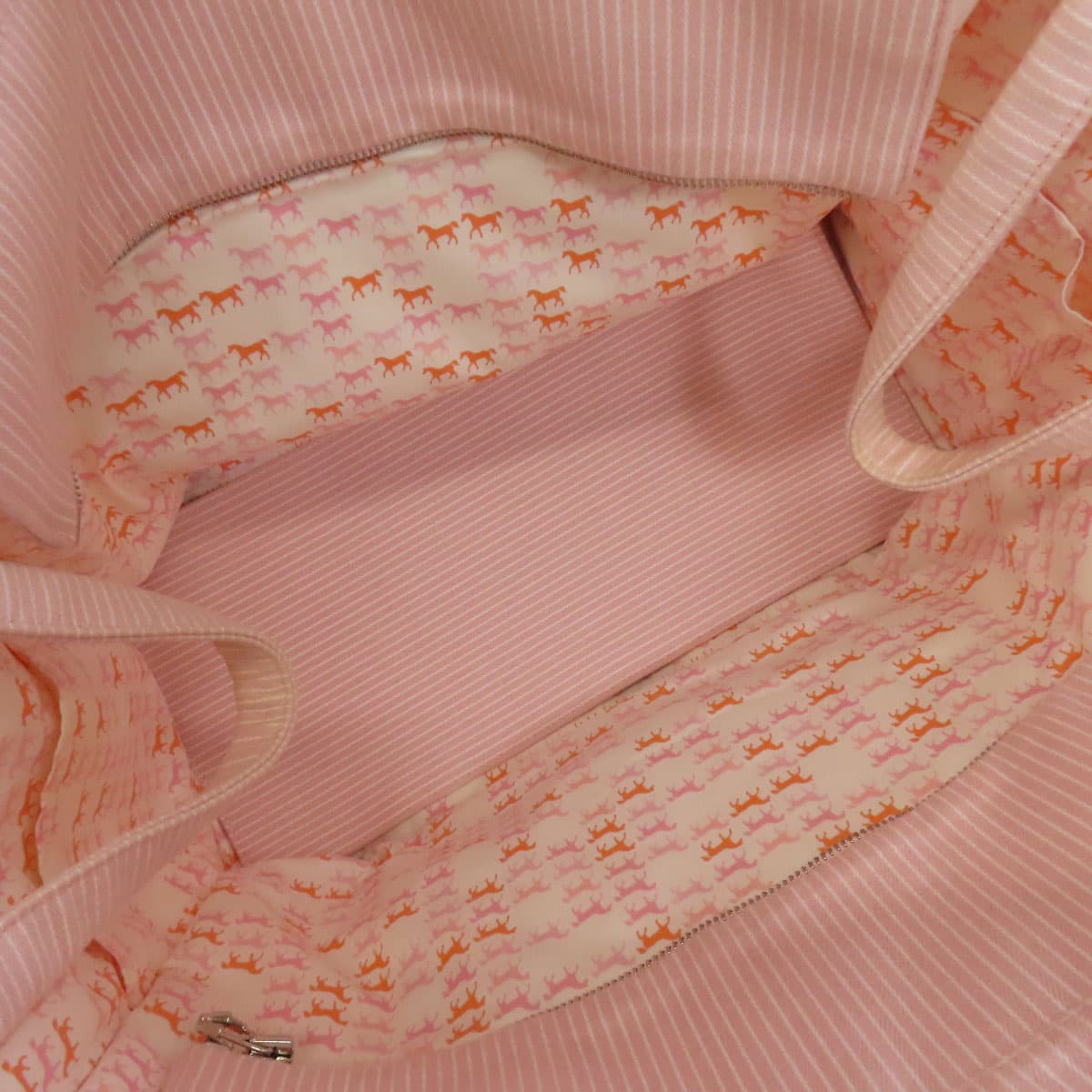 Hermes Mother's Bag Tote Bag Canvas Ladies [Used] [HERMES] 5