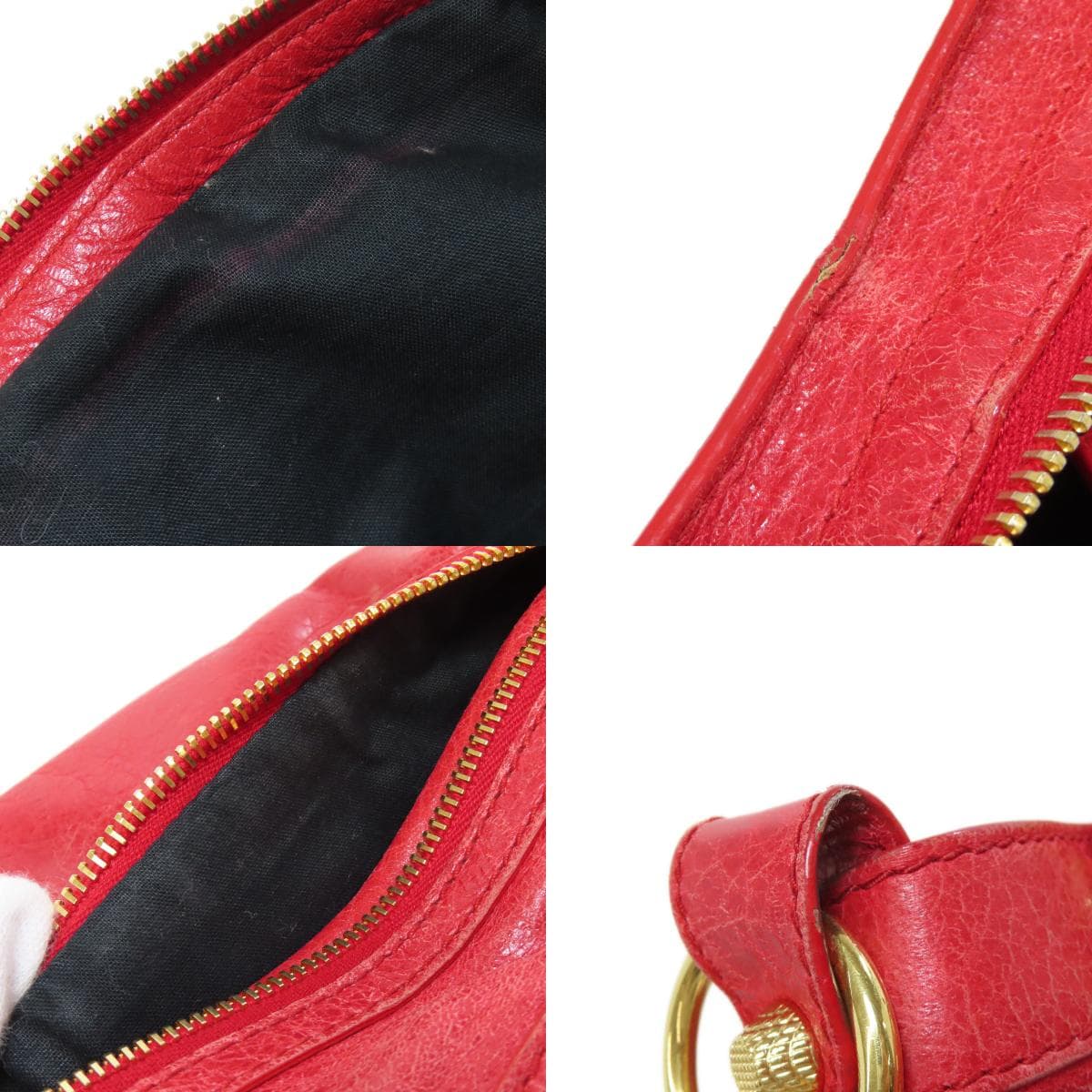 Balenciaga Giant Town Handbag Leather for Women [Used] [BALENCIAGA] 6