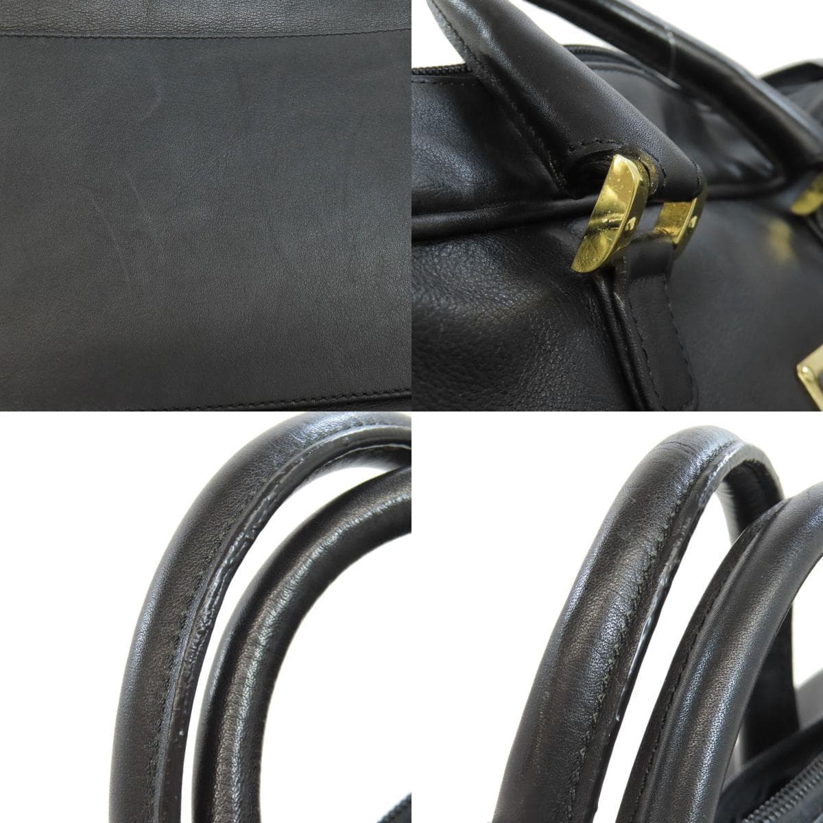 Loewe Amazona Boston Bag Leather Women's [Used] [LOEWE] 9