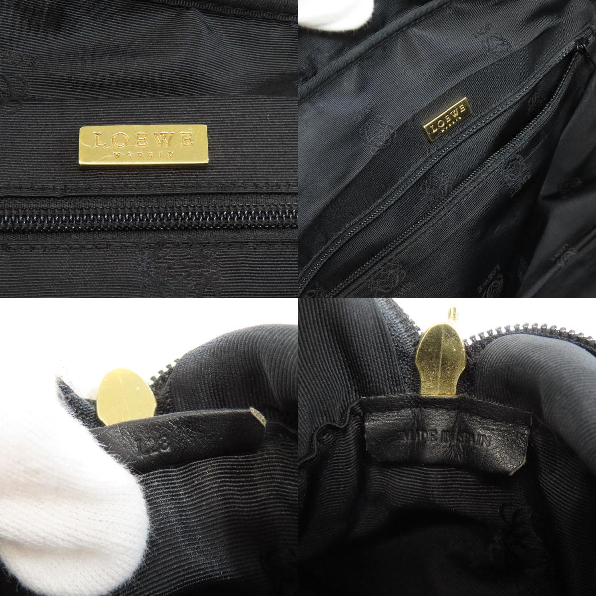 Loewe Amazona Boston Bag Leather Women's [Used] [LOEWE] 6