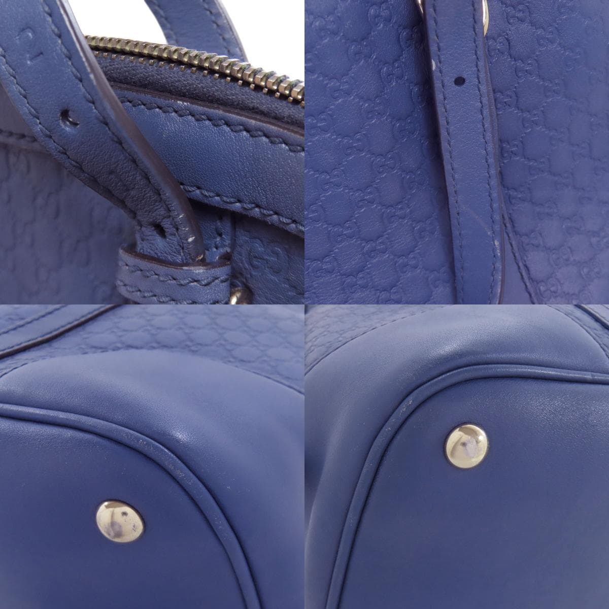 Gucci 309617 GG Signature Micro Guccissima 2WAY Handbag Leather Ladies [Used] [GUCCI] 309617 9