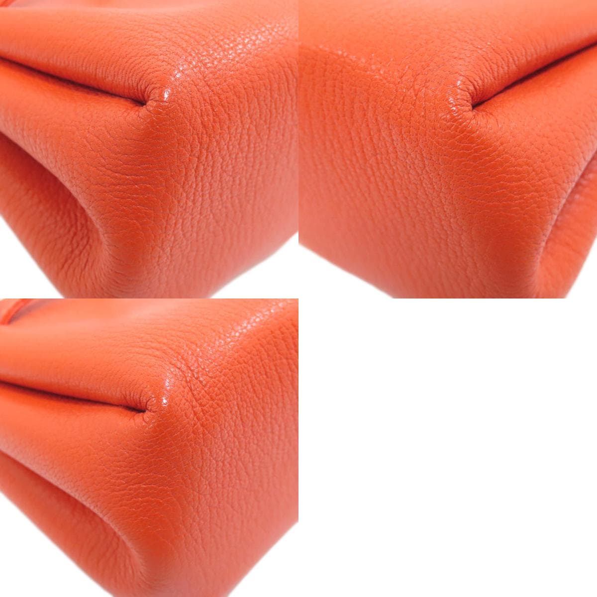 Hermès Vespa Pouch Accessory Pouch Chevre Ladies [Used] [HERMES] 10