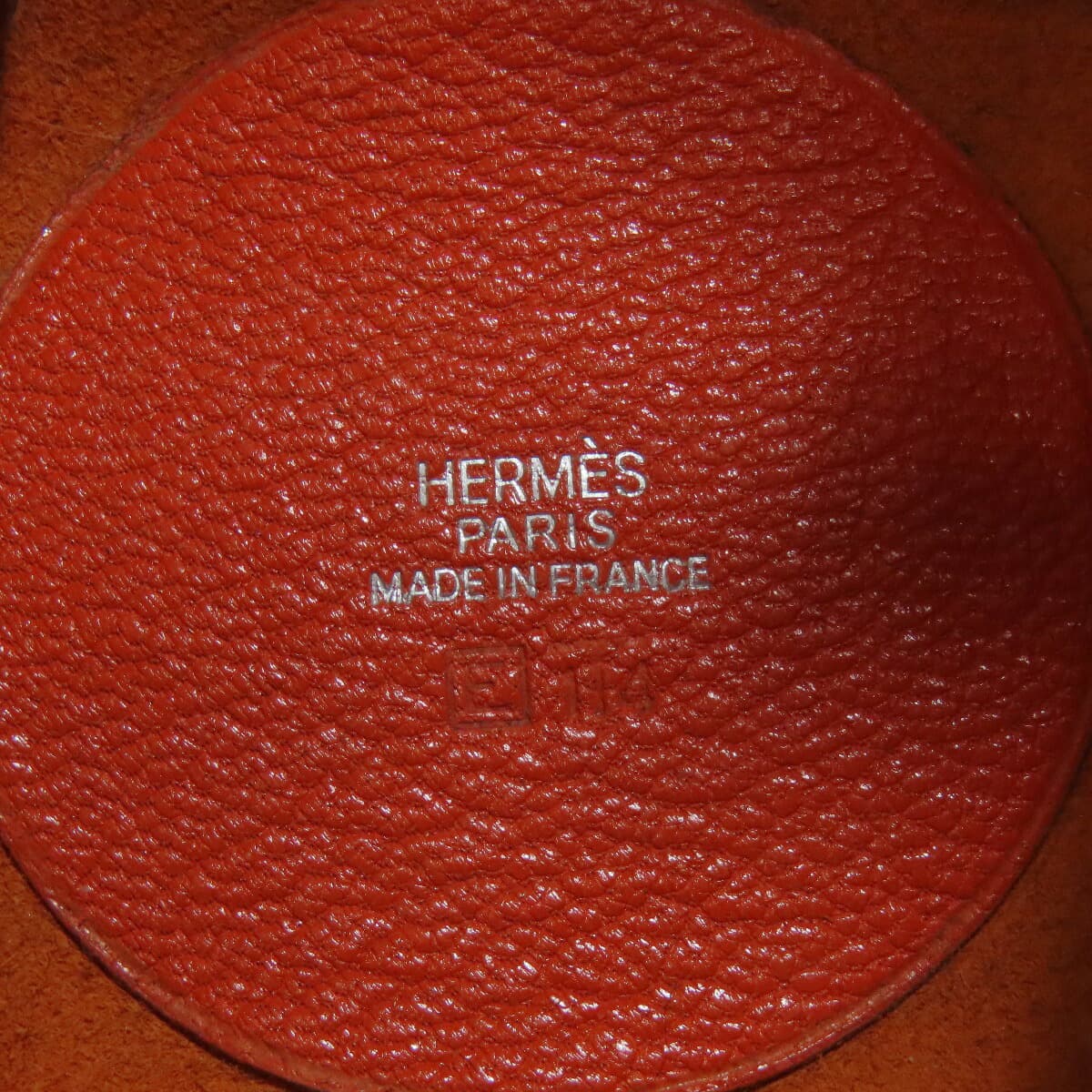 Hermès Vespa Pouch Accessory Pouch Chevre Ladies [Used] [HERMES] 6