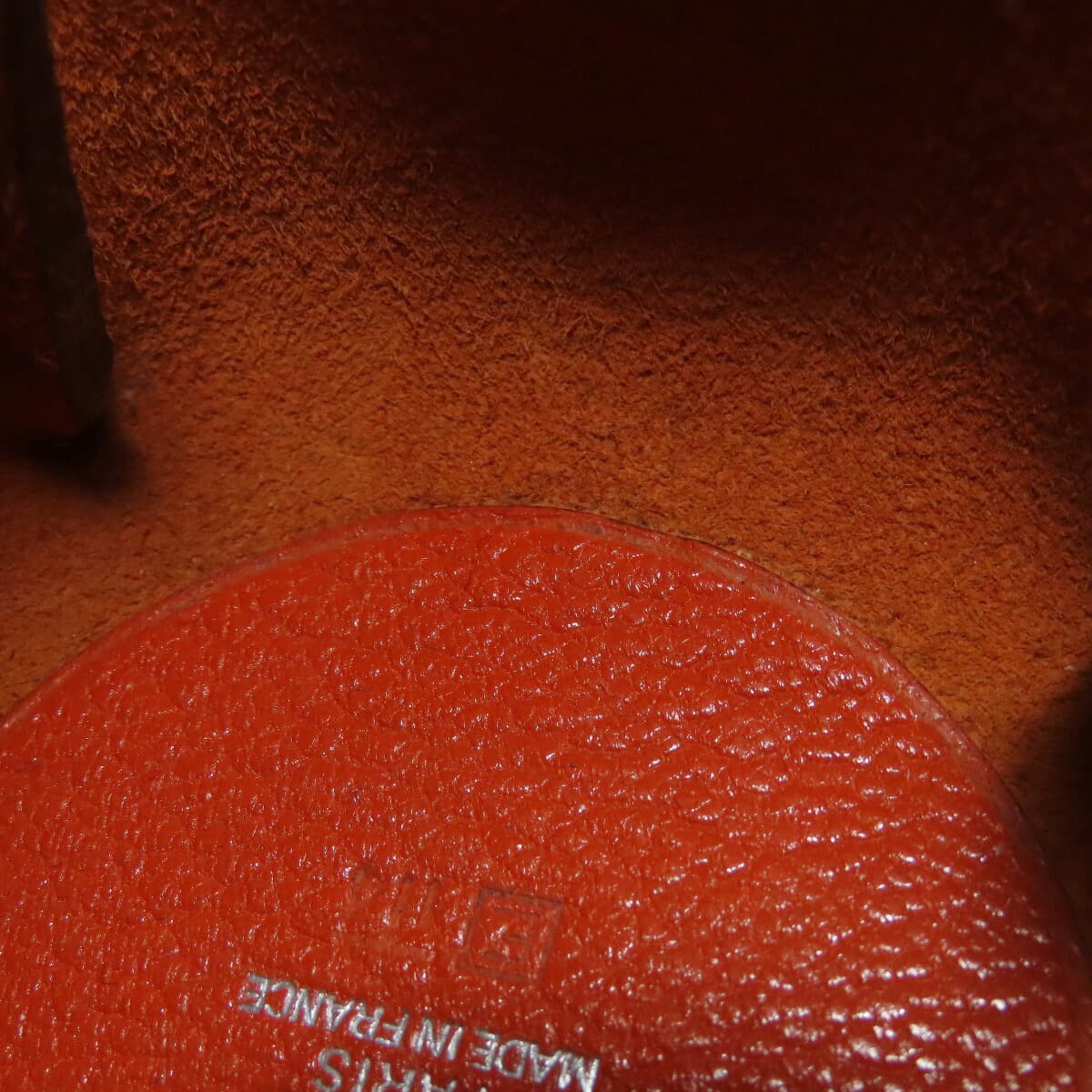 Hermès Vespa Pouch Accessory Pouch Chevre Ladies [Used] [HERMES] 8