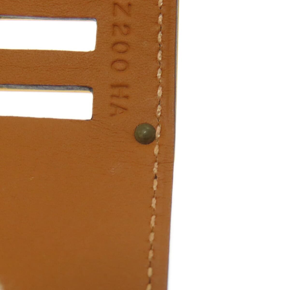 Hermès Kelly Dog Bangle Bracelet Swift Ladies [Used] [HERMES] 6