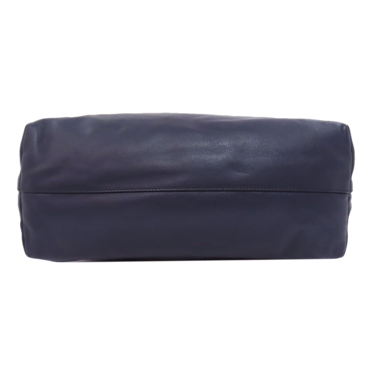 Miu Miu Logo Tote Bag Leather Women's [Used] [MIUMIU] 4