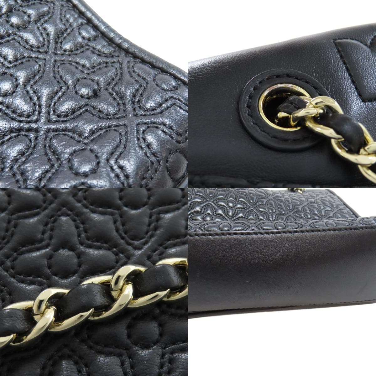 Tory Burch Chain Shoulder Shoulder Bag Leather Women's [Used] [Tory Burch] 9