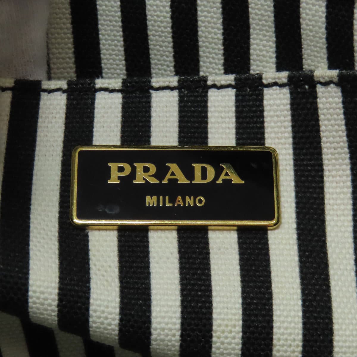 Prada Kanapa Mini 2WAY Handbag Canvas Ladies [Used] [PRADA] 6