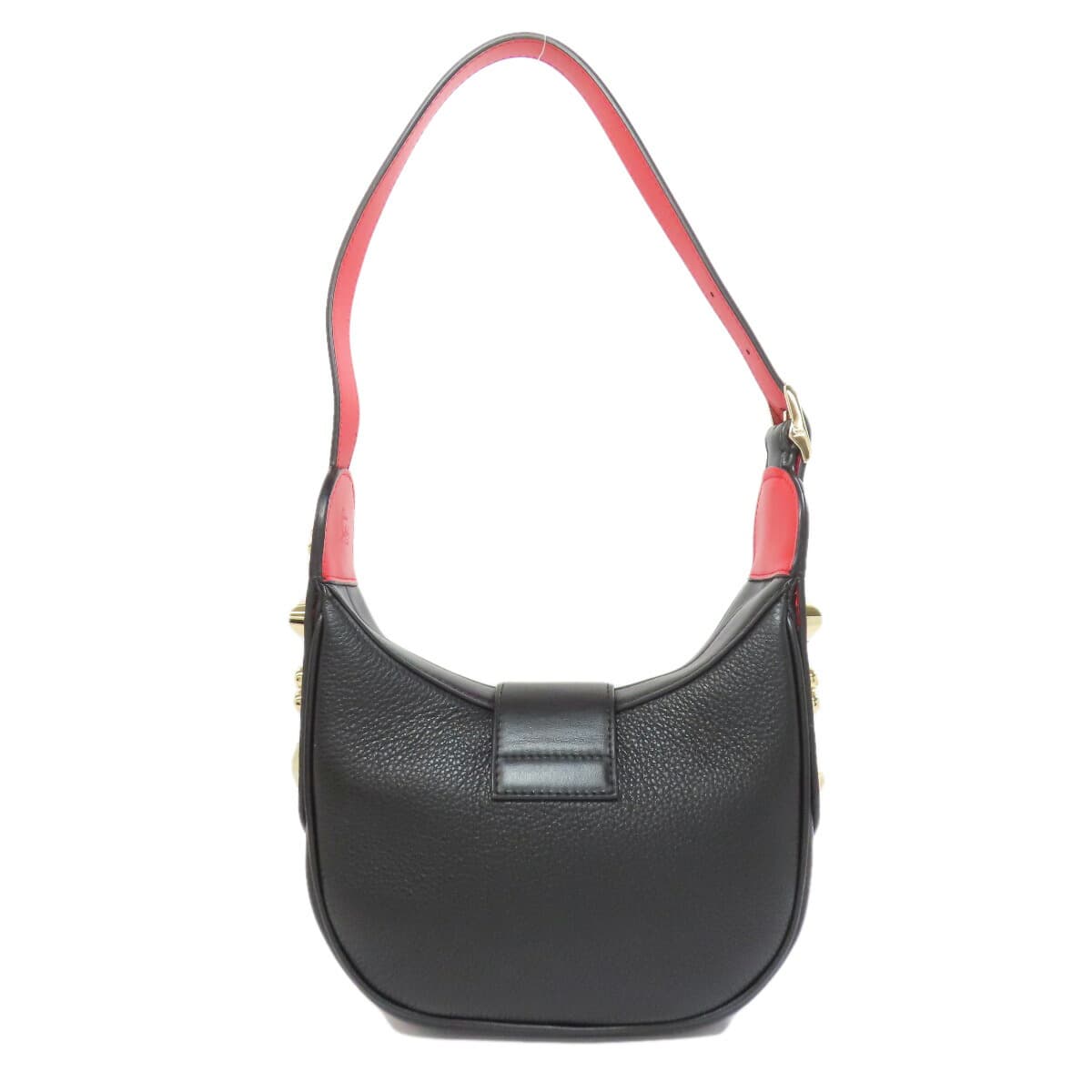 Christian Louboutin Studded One-Shoulder Handbag Leather Women's [Used] [Christian Louboutin] 2