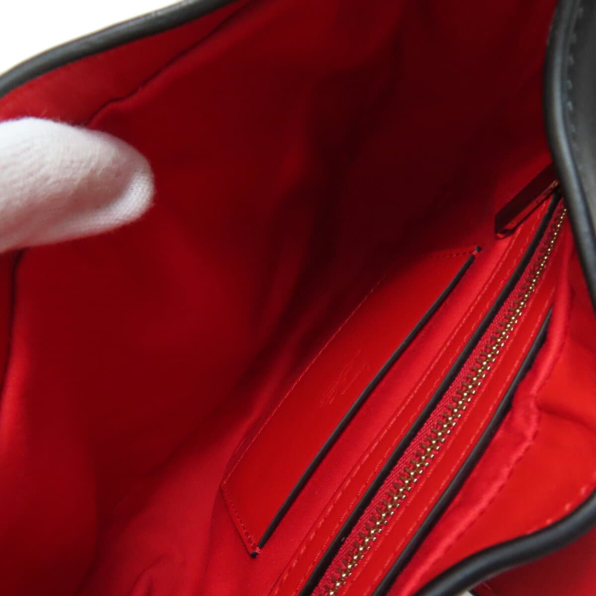 Christian Louboutin Studded One-Shoulder Handbag Leather Women's [Used] [Christian Louboutin] 5