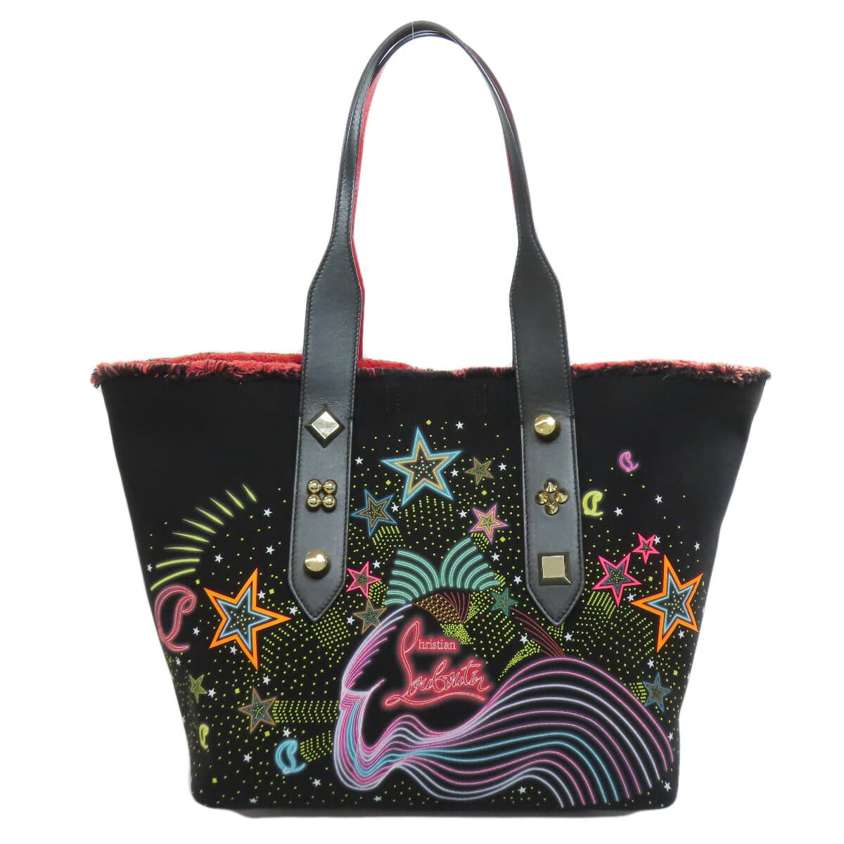 Christian Louboutin Starlight Collection Tote Bag Canvas Ladies [Used] [Christian Louboutin]
