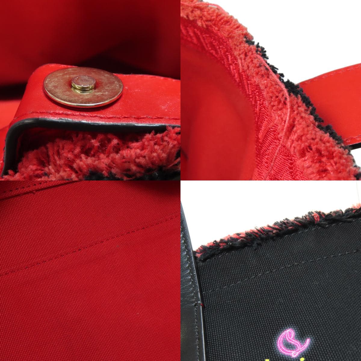 Christian Louboutin Starlight Collection Tote Bag Canvas Ladies [Used] [Christian Louboutin] 7