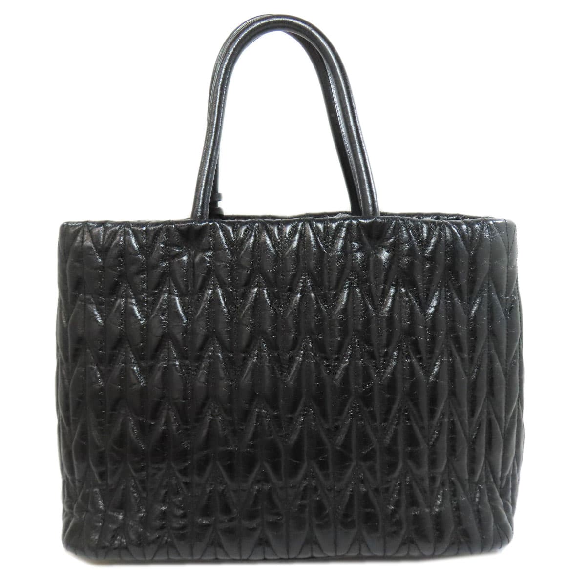 Miu Miu Ribbon 2WAY Handbag Calf Leather Ladies [Used] [MIUMIU] 2