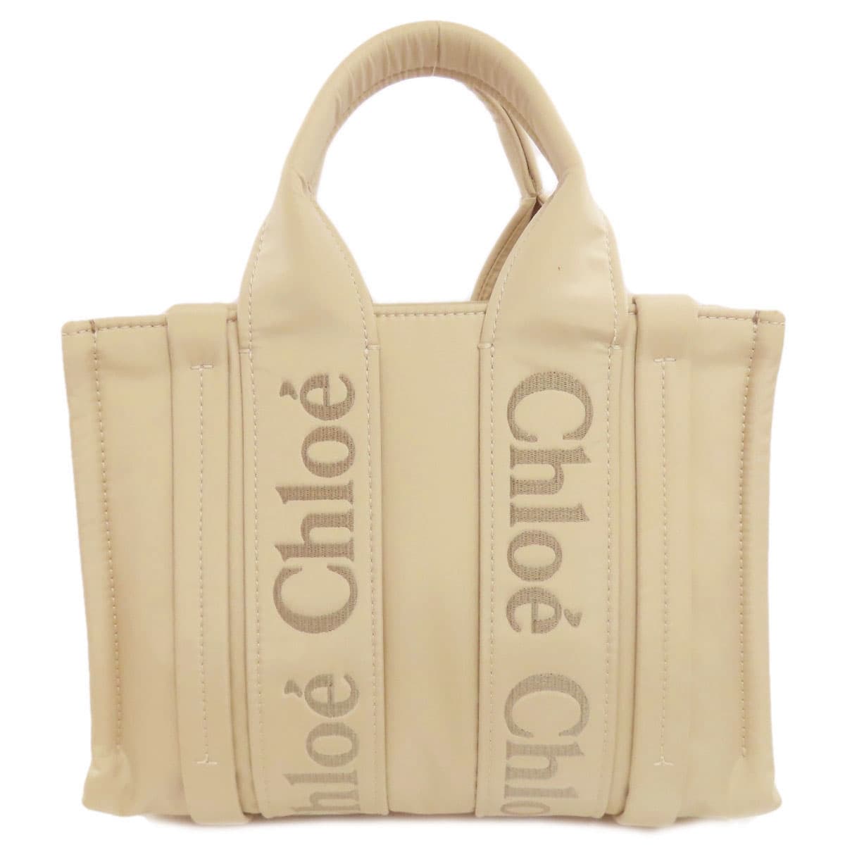 Chloe Woody 2WAY Handbag Nylon Material Ladies [Used] [CHLOE] 2