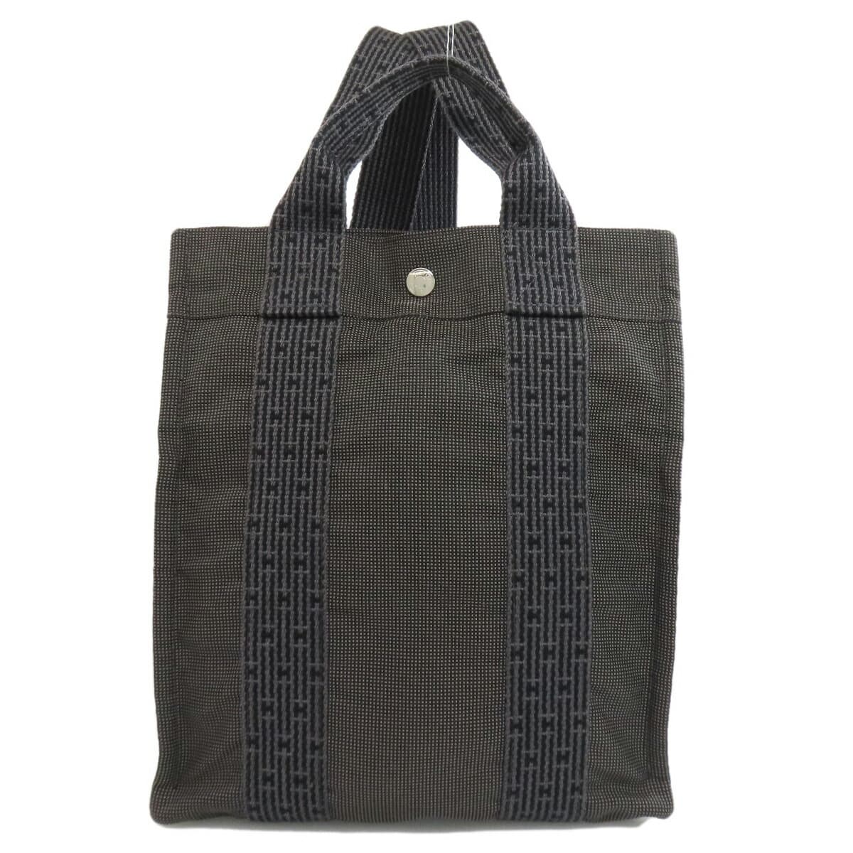 Hermes Aile Line Ad Backpack Daypack Canvas for Women [Used] [HERMES]