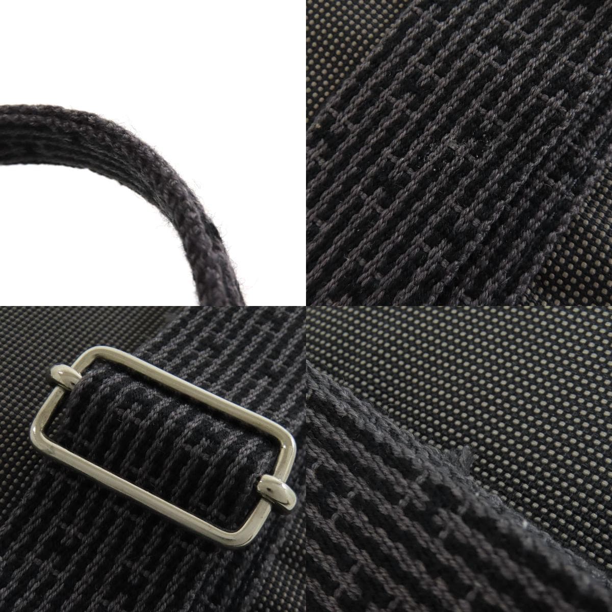 Hermes Aile Line Ad Backpack Daypack Canvas for Women [Used] [HERMES] 9