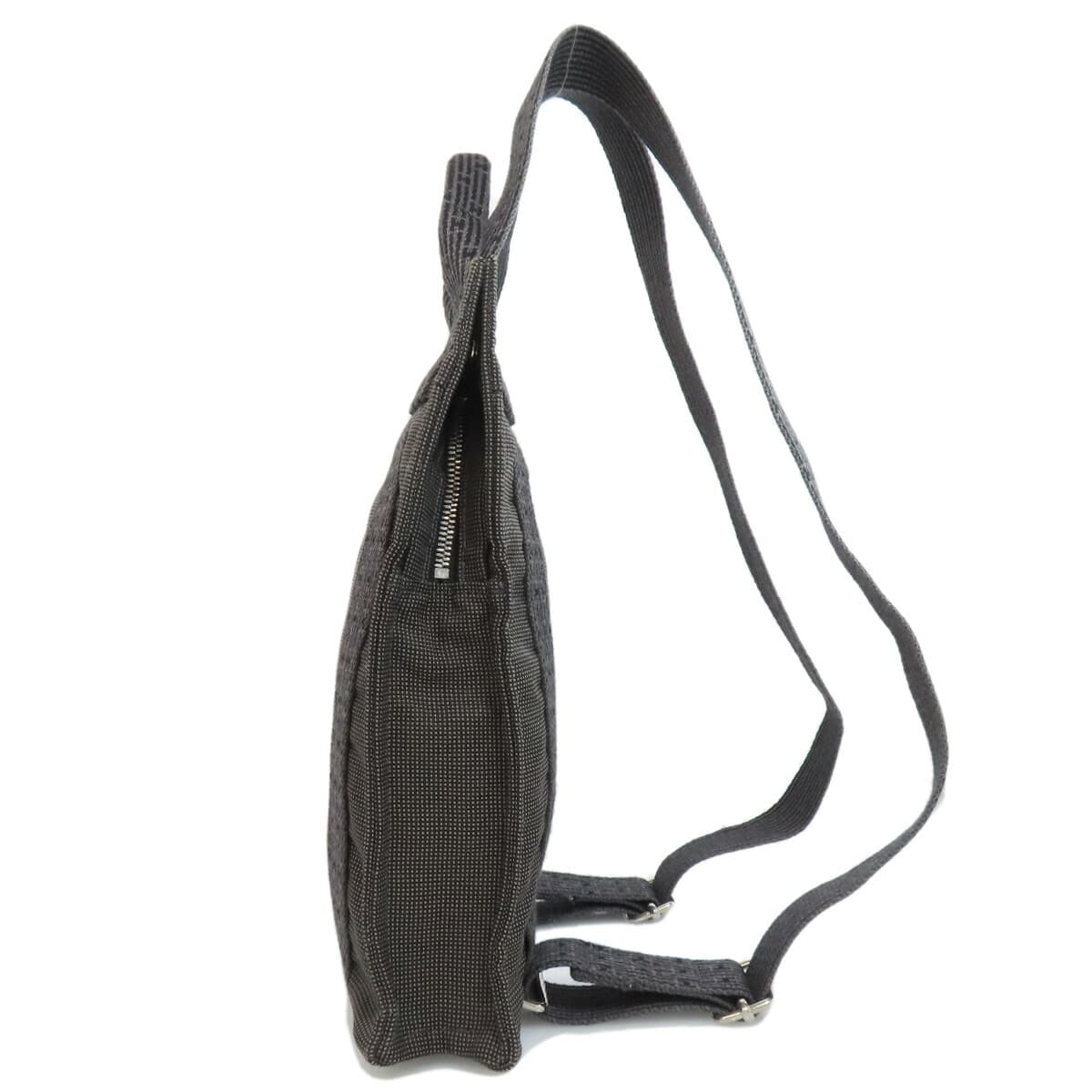 Hermes Aile Line Ad Backpack Daypack Canvas for Women [Used] [HERMES] 3