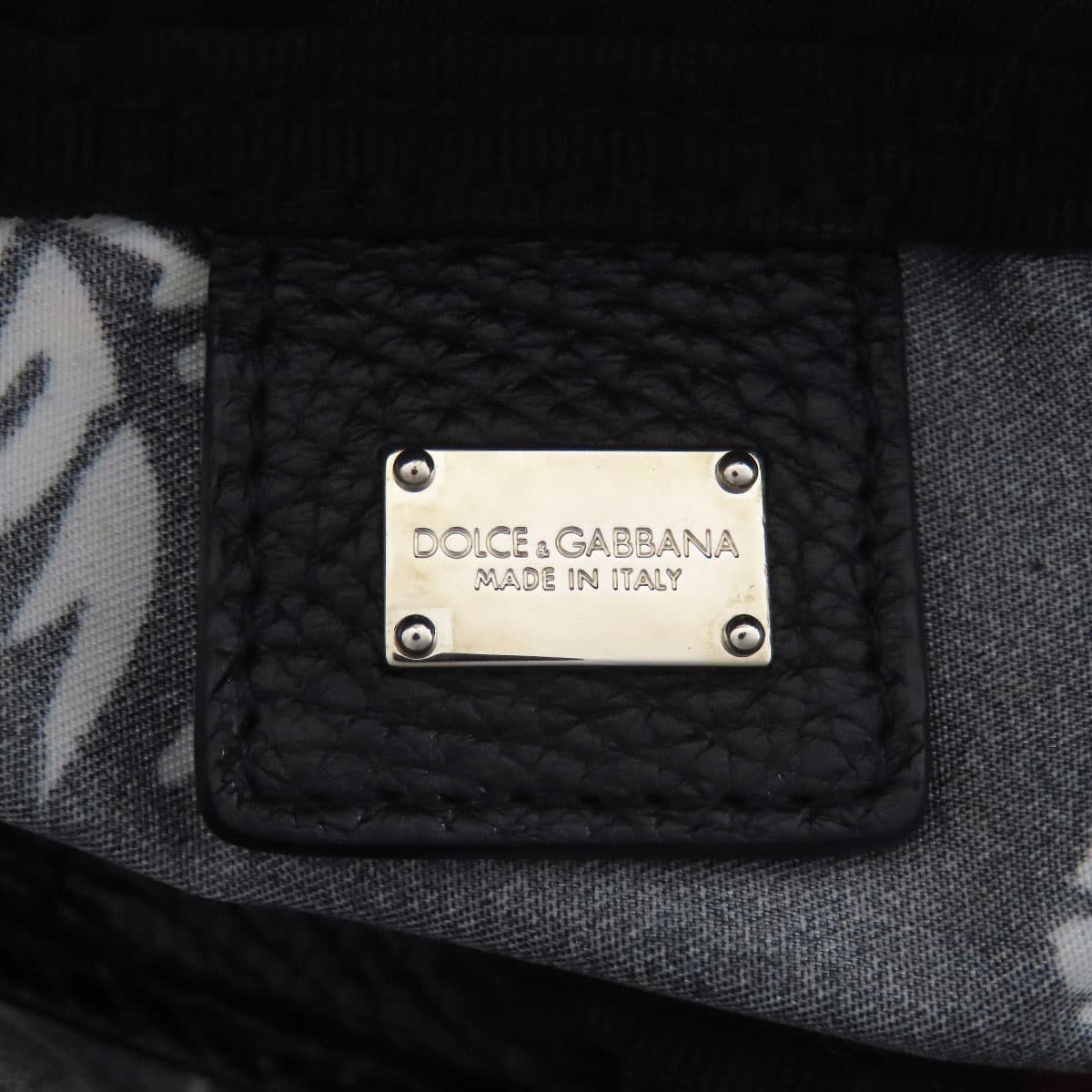 D&G Drawstring Backpack Palm Tree Backpack/Daypack Nylon Material Ladies [Used] [D&G] 6