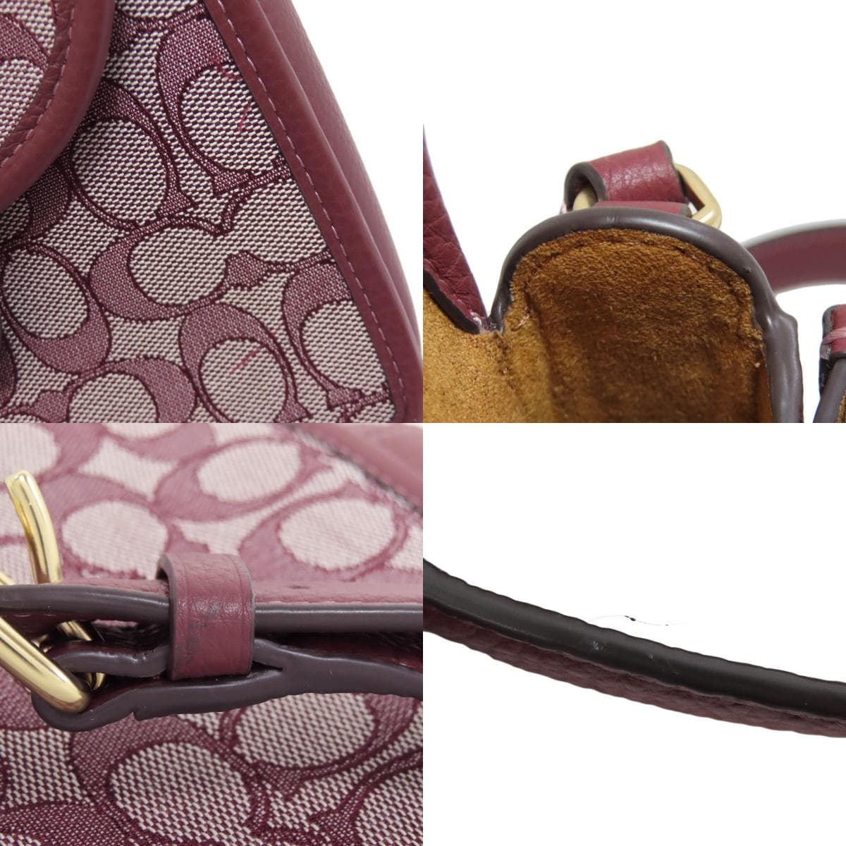 Coach C8321 Signature Shoulder Bag Canvas Ladies [Used] [COACH] C8321 9