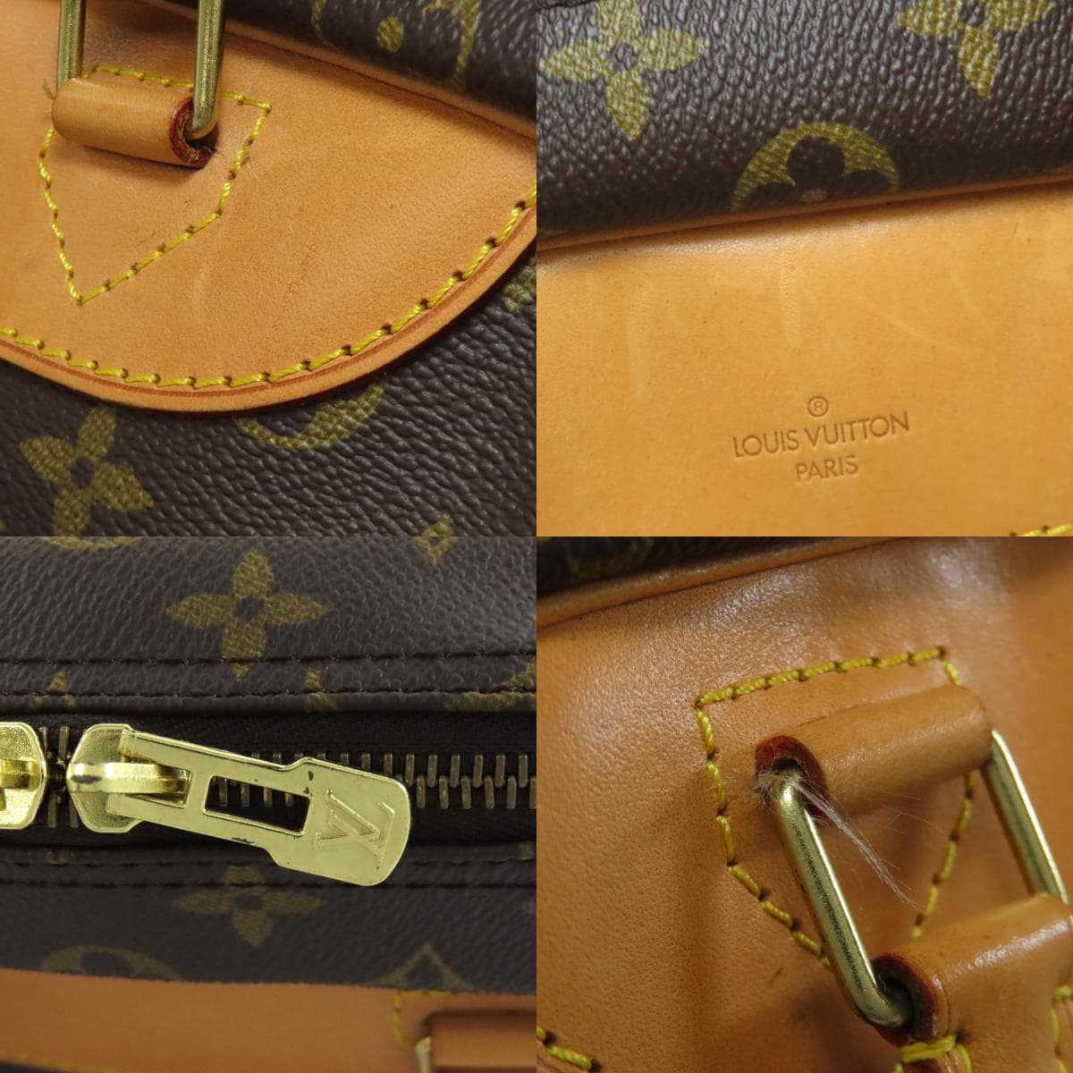 Louis Vuitton M47270 Deauville Tote Bag Monogram Canvas Ladies [Used] [LOUIS VUITTON] M47270 8