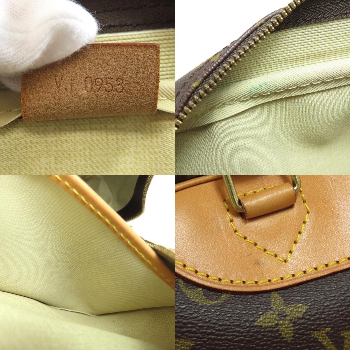 Louis Vuitton M47270 Deauville Tote Bag Monogram Canvas Ladies [Used] [LOUIS VUITTON] M47270 7