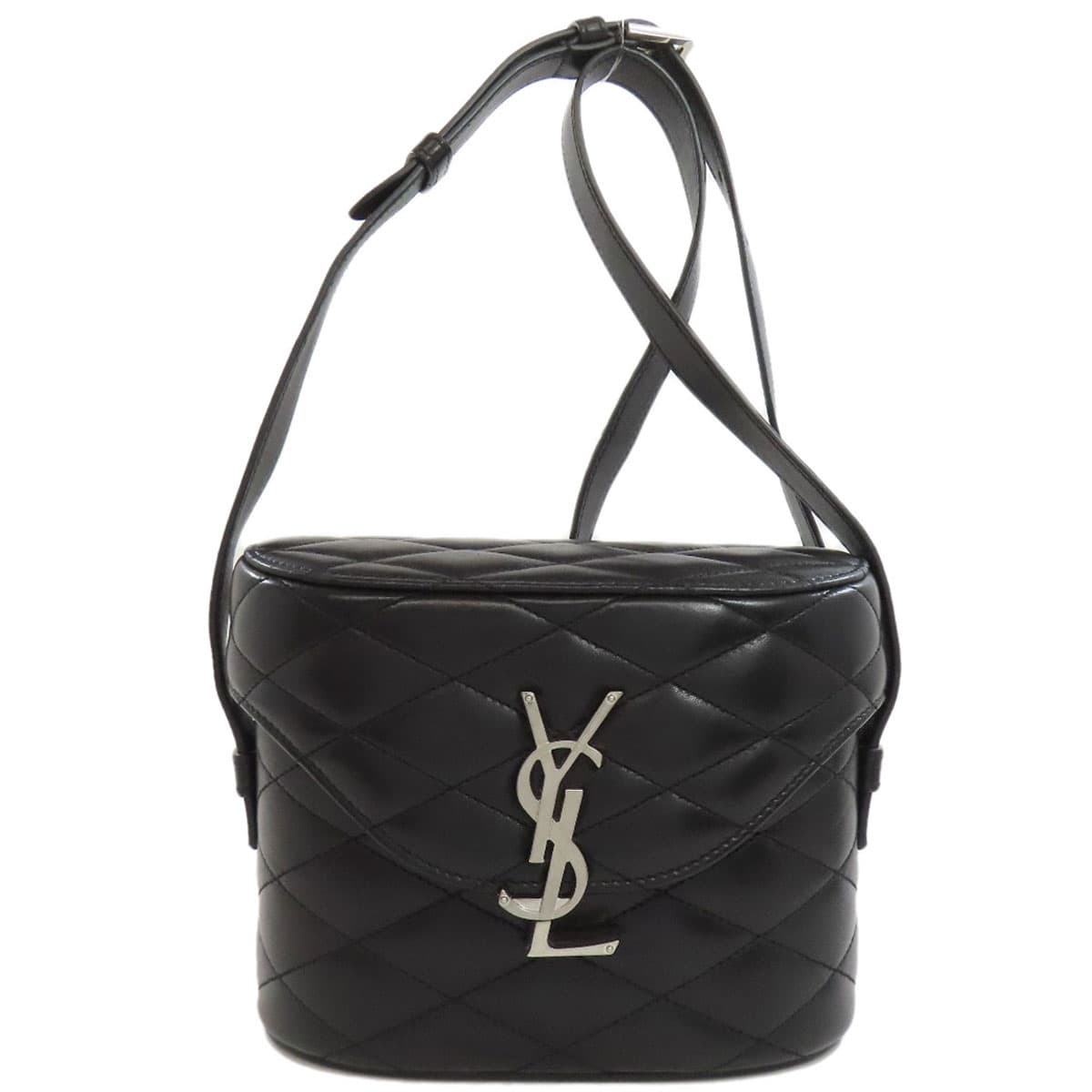 Saint Laurent Logo Shoulder Bag Calf Women's [Used] [SAINT LAURENT]