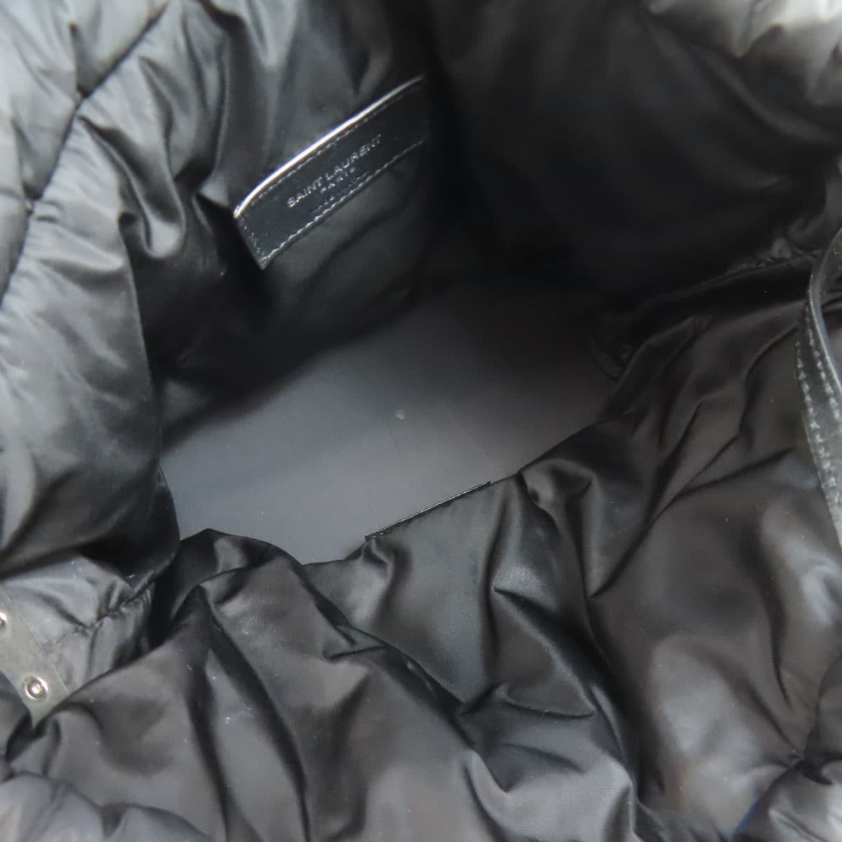 Saint Laurent Logo Shoulder Bag Nylon Material Ladies [Used] [SAINT LAURENT] 5