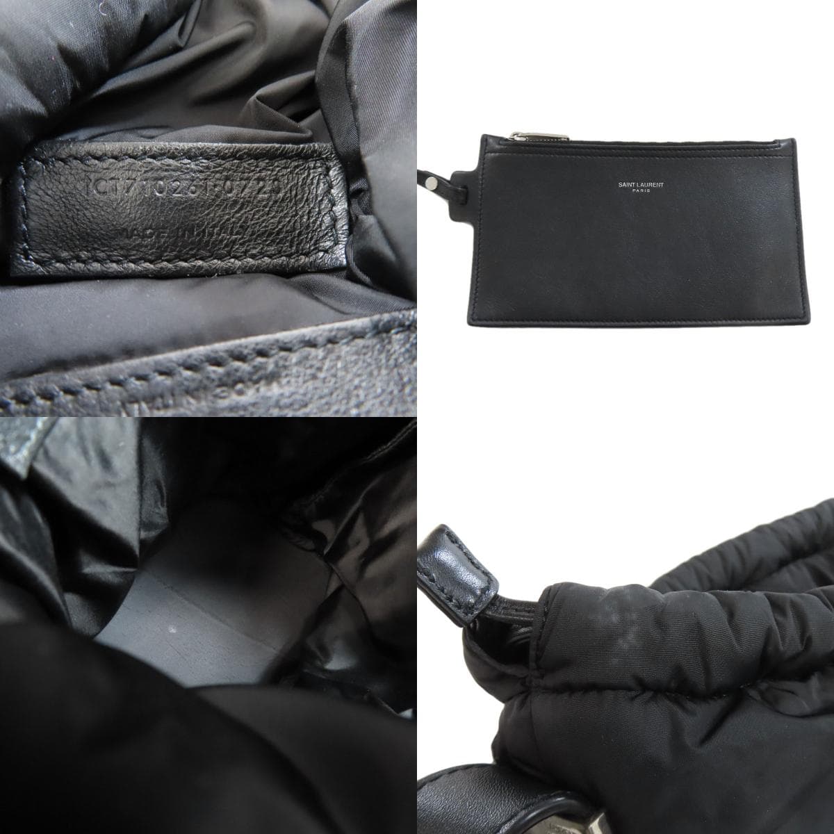 Saint Laurent Logo Shoulder Bag Nylon Material Ladies [Used] [SAINT LAURENT] 7