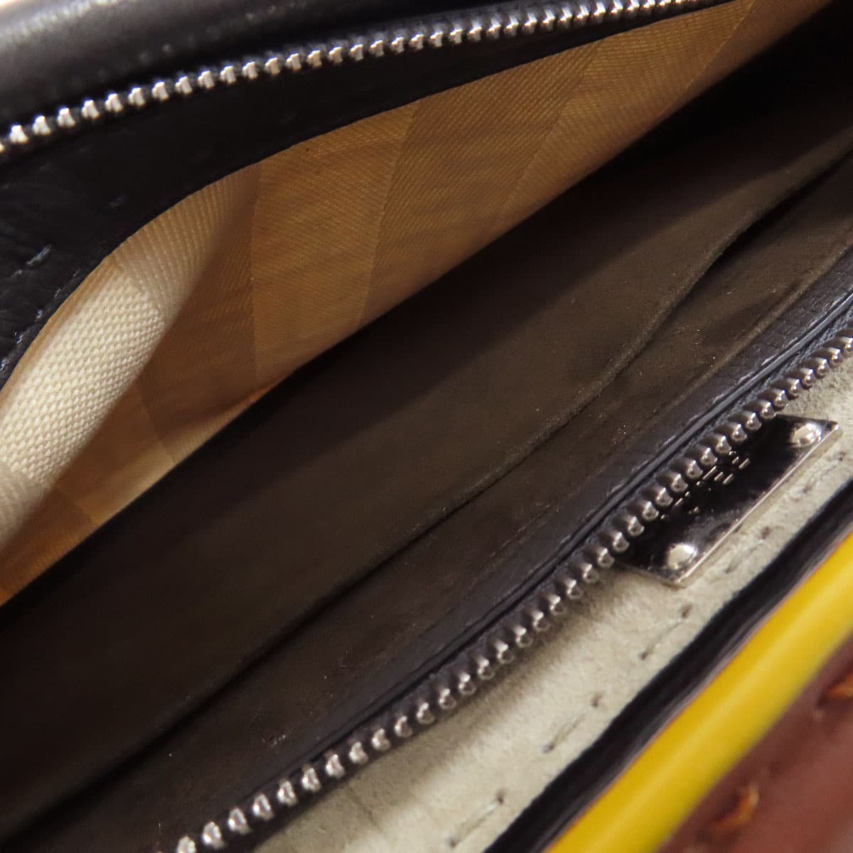 Fendi Peekaboo Fit Selleria 2WAY Handbag Canvas/Leather for Women [Used] [FENDI] 5