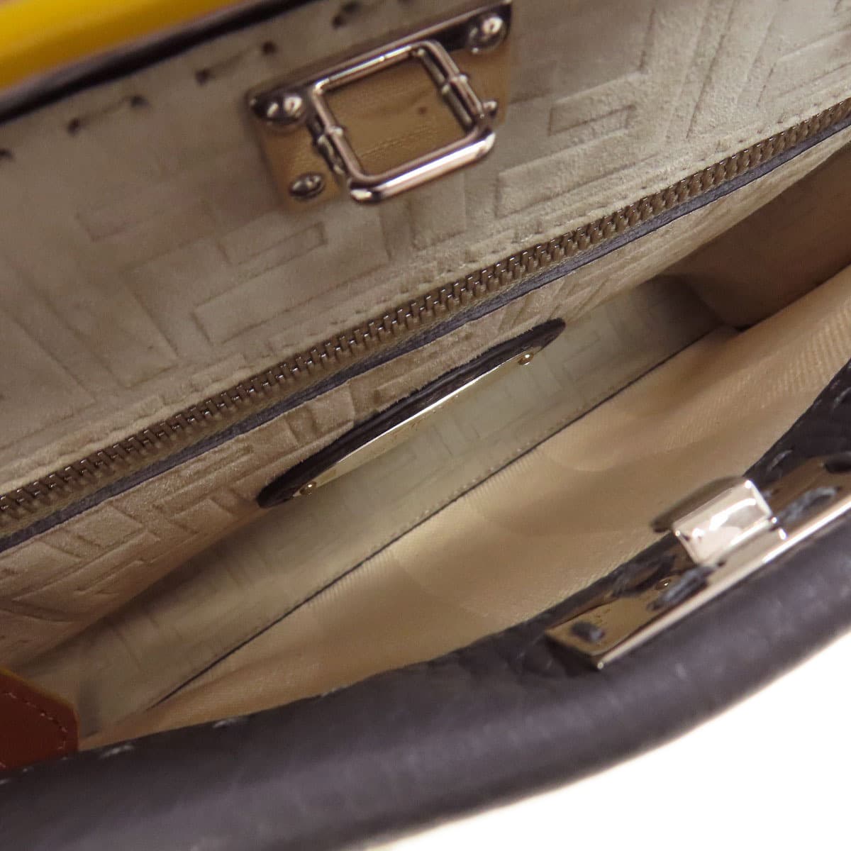 Fendi Peekaboo Fit Selleria 2WAY Handbag Canvas/Leather for Women [Used] [FENDI] 6