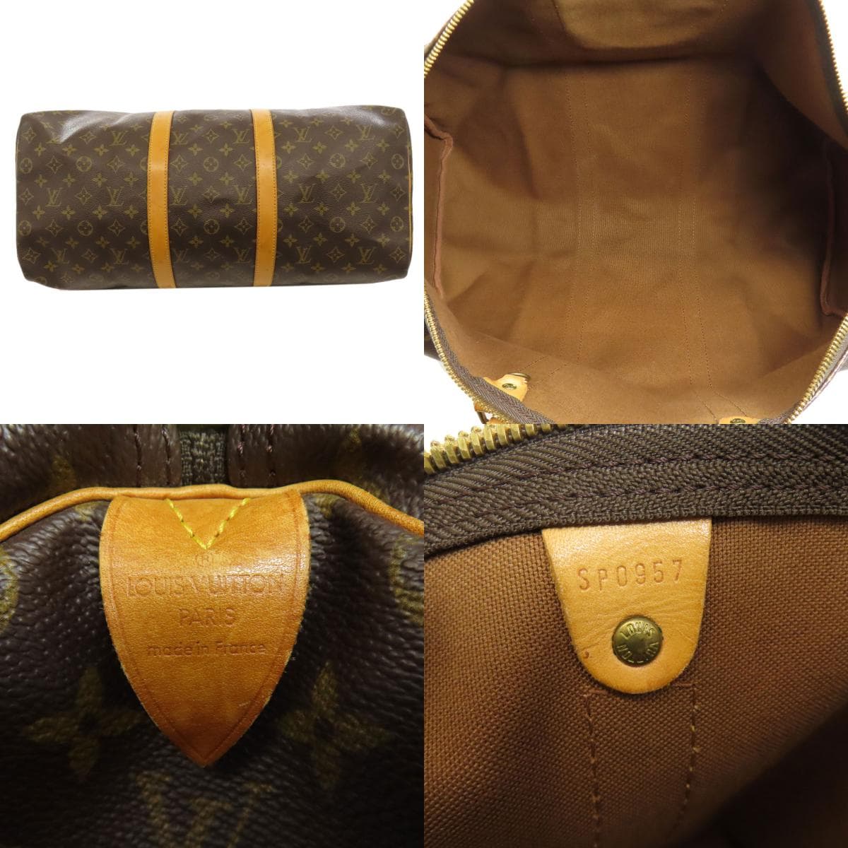 Louis Vuitton M41416 Keepall 50 Boston Bag Monogram Canvas for Women [Used] [LOUIS VUITTON] M41416 4