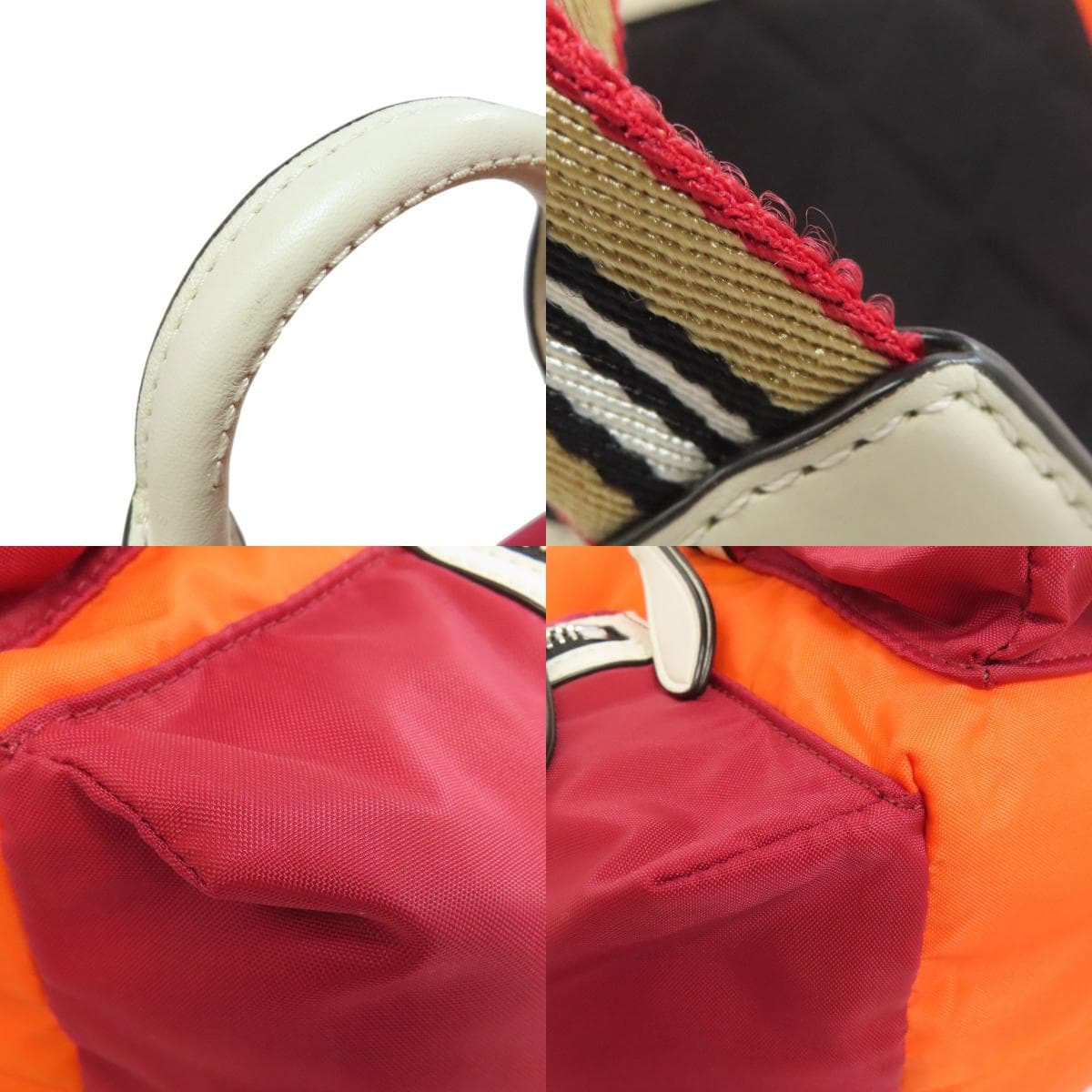 Burberry Nova Check Backpack / Daypack Nylon Material Ladies [Used] [BURBERRY] 9