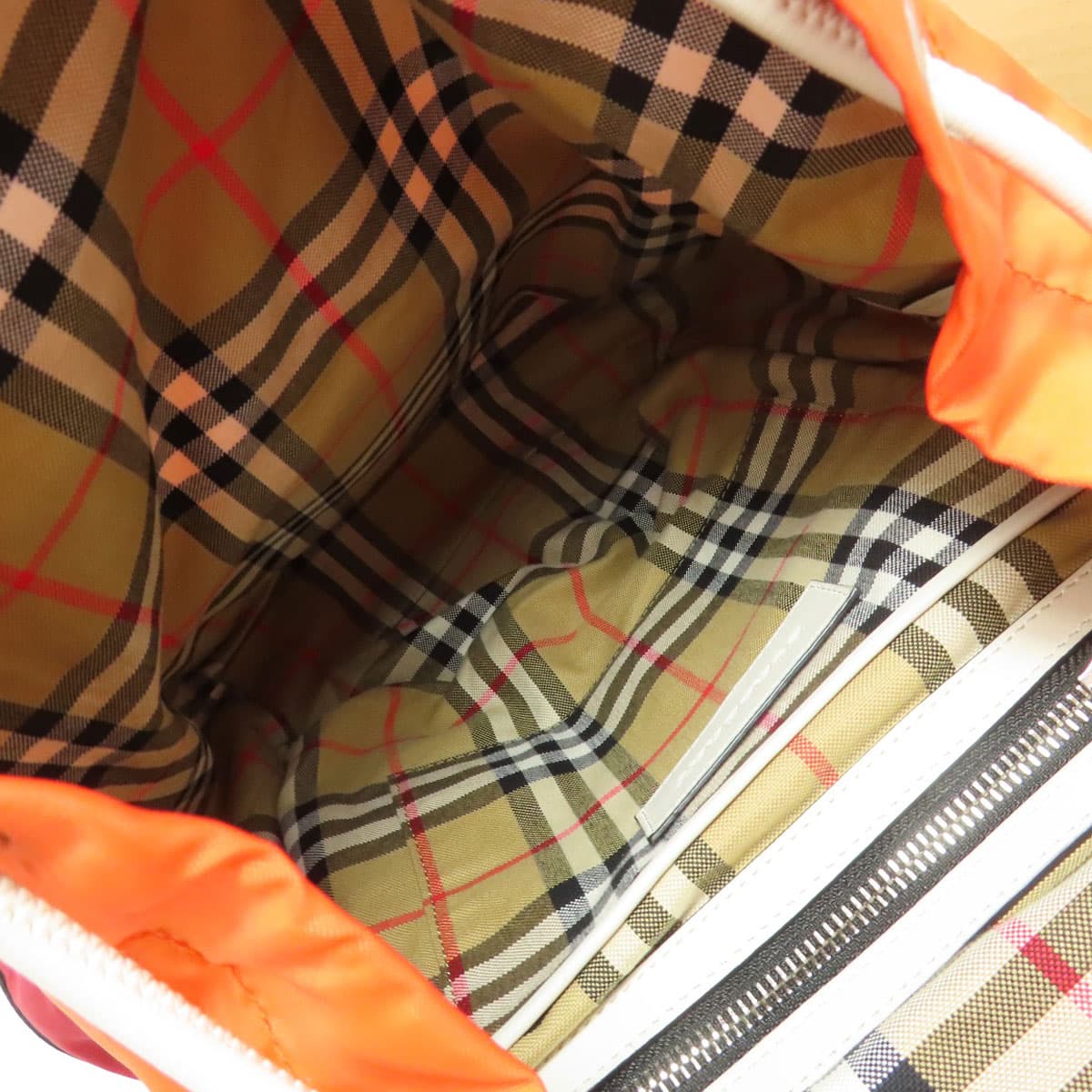 Burberry Nova Check Backpack / Daypack Nylon Material Ladies [Used] [BURBERRY] 5